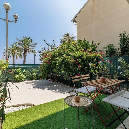 Sea View & Terrace Promenade Des 公寓